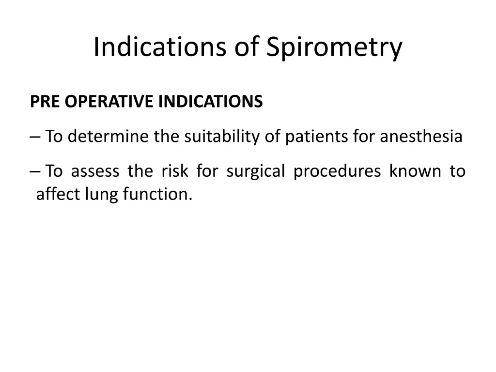 indications of spirometry 4