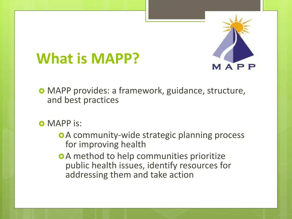 what is mapp
