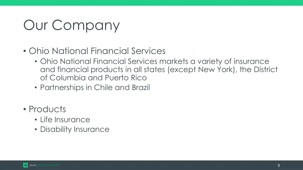 our company