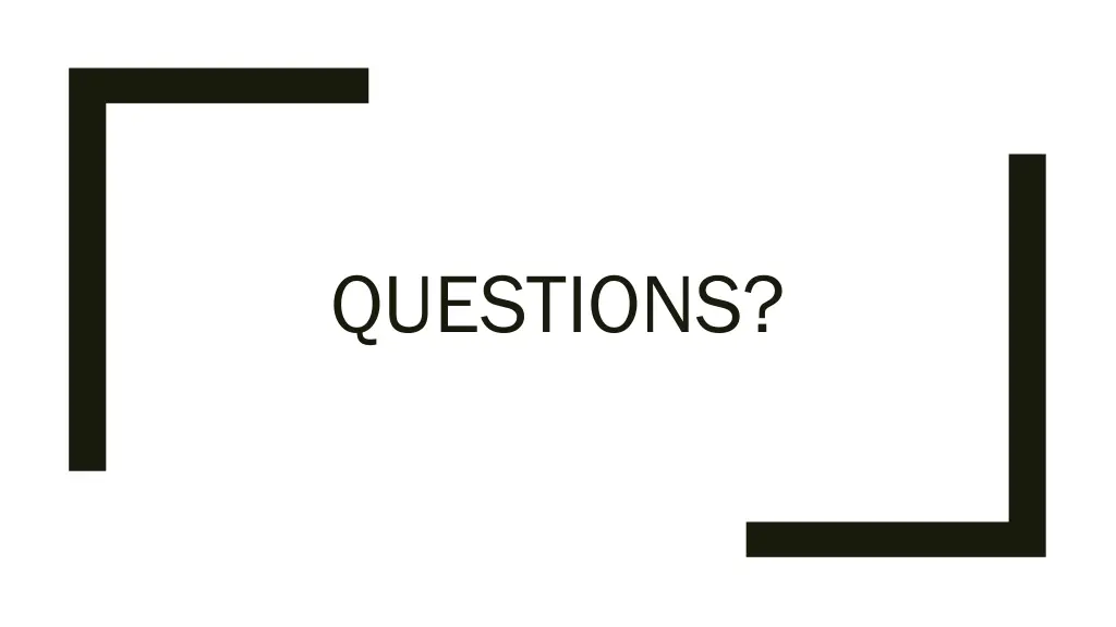 questions