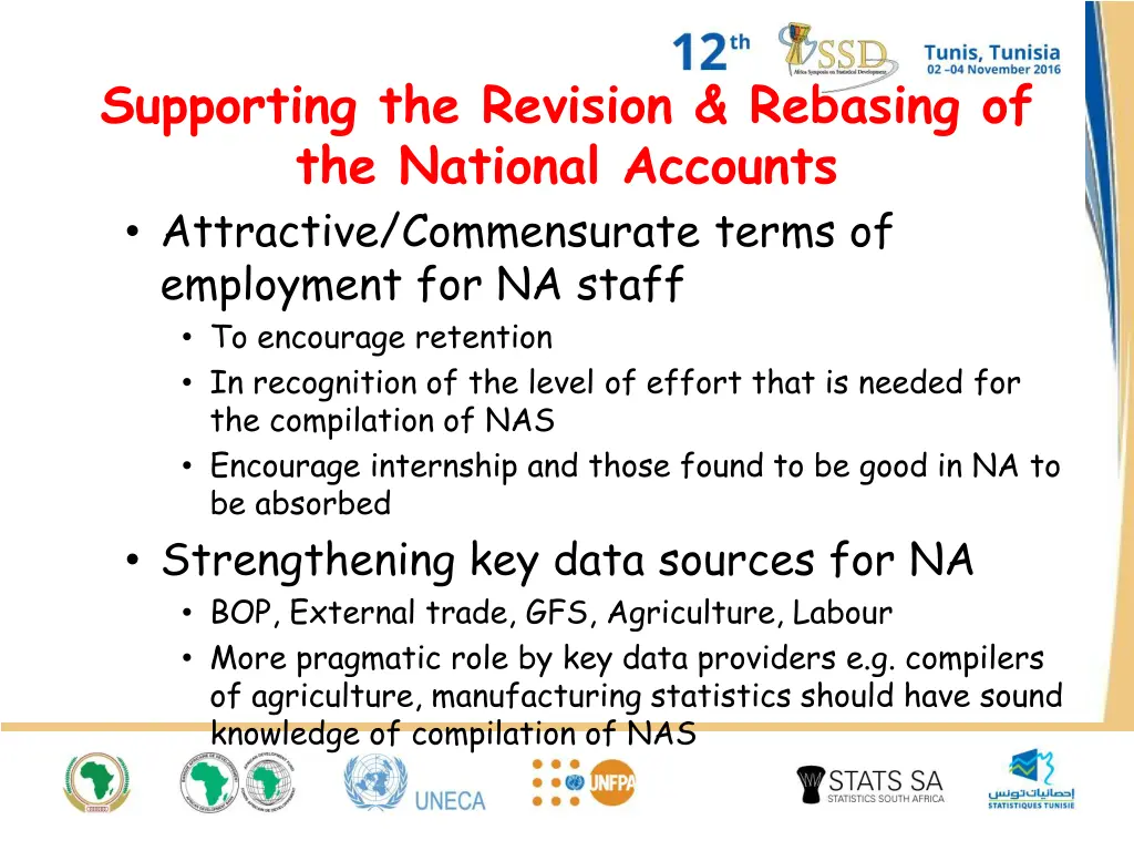 supporting the revision rebasing of the national 2
