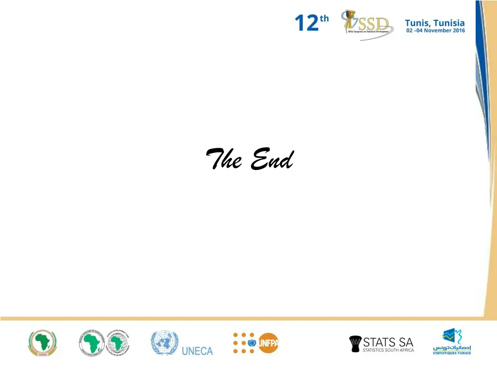 the end
