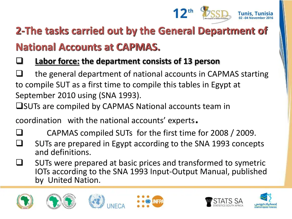2 the tasks carried out by the general department