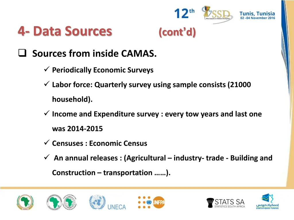 4 data sources cont d