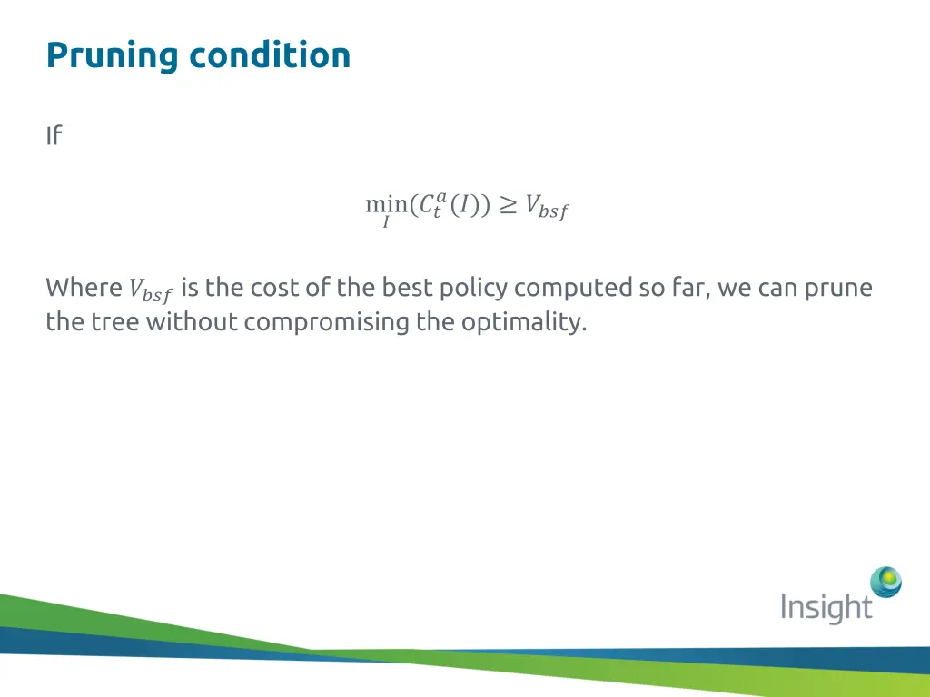 pruning condition