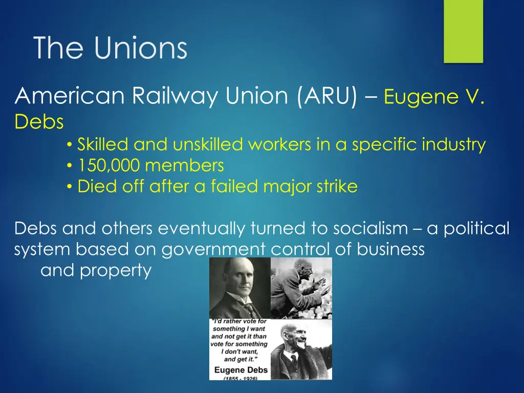 the unions 2