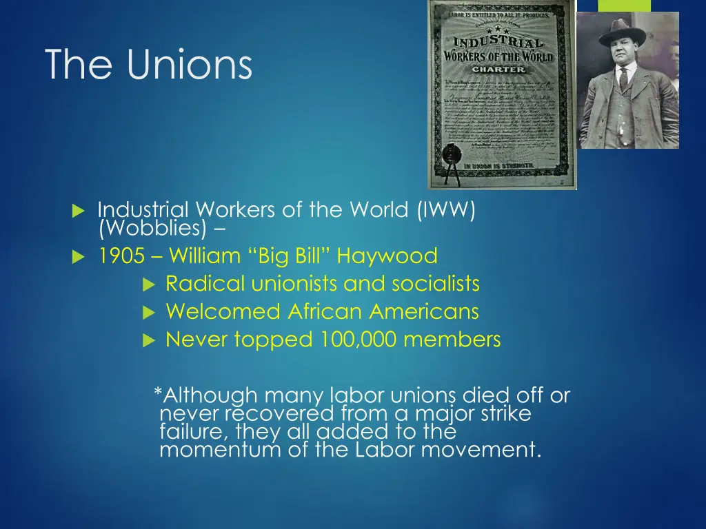 the unions 3