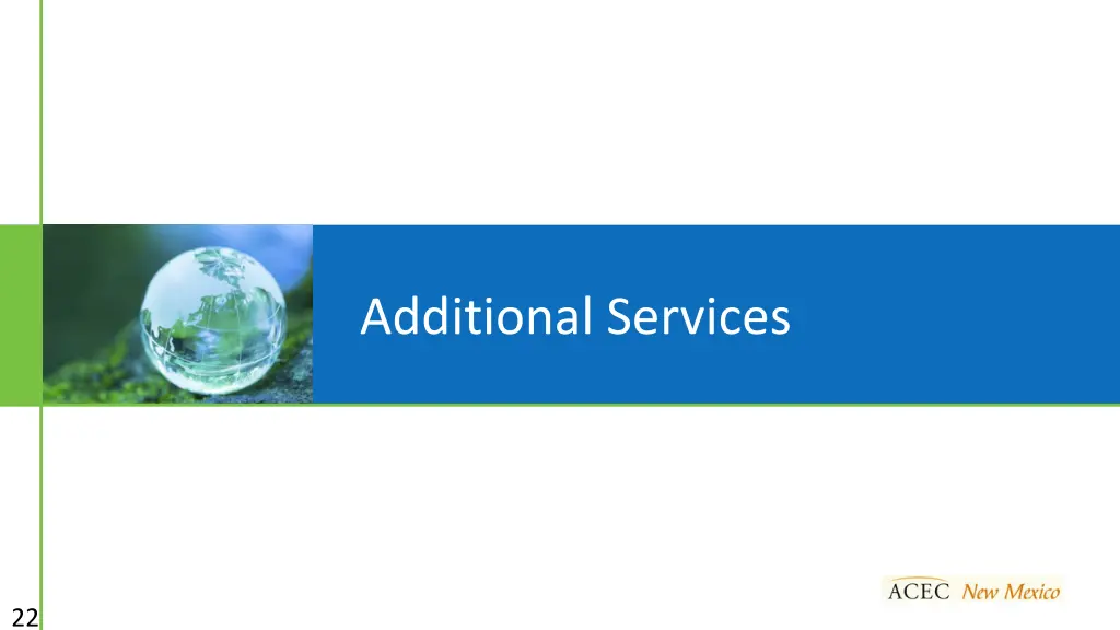 additional services