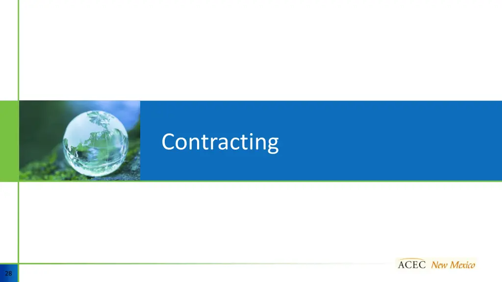 contracting