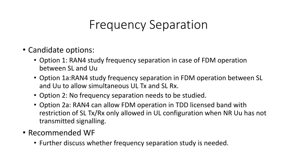 frequency separation