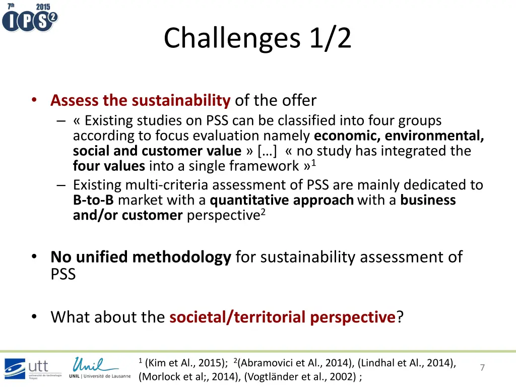 challenges 1 2