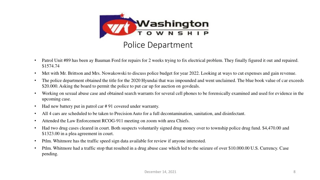 police department