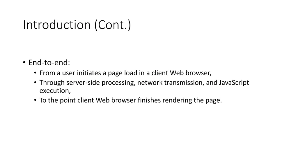 introduction cont