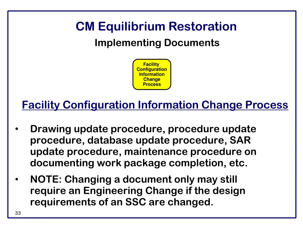 cm equilibrium restoration implementing documents 3