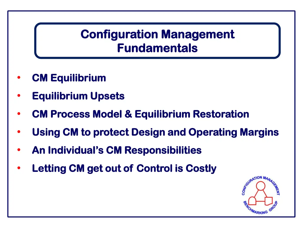 configuration management configuration management