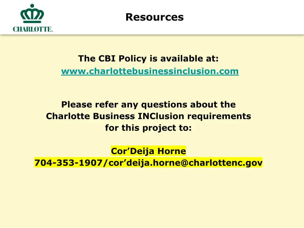 resources