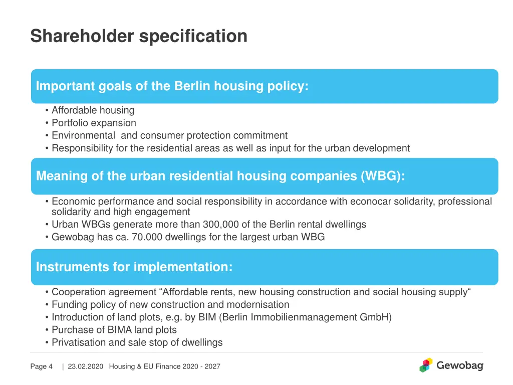 shareholder specification
