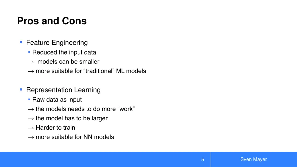 pros and cons