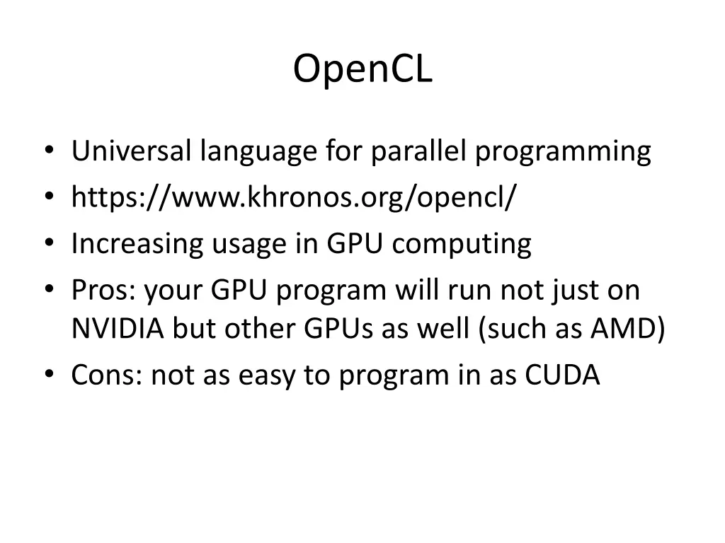 opencl 1