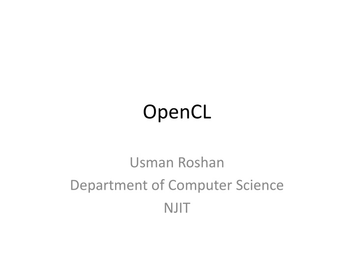 opencl