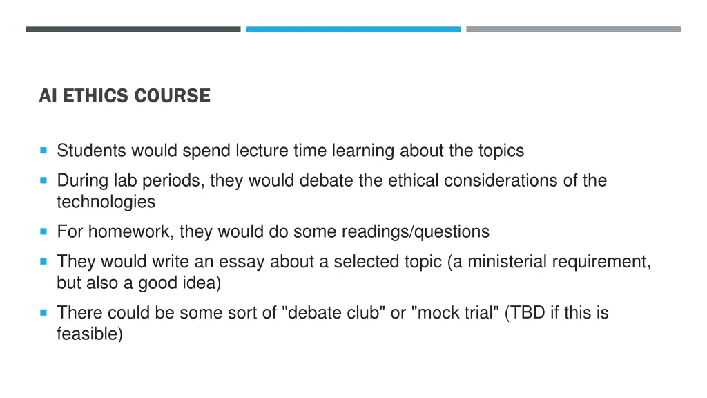 ai ethics course