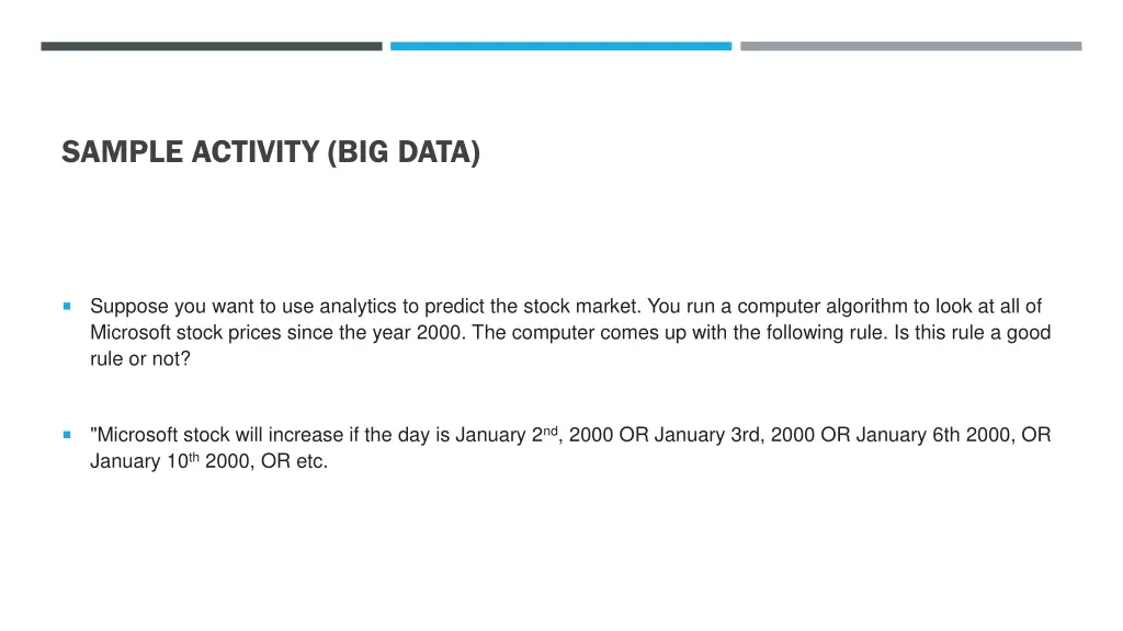 sample activity big data
