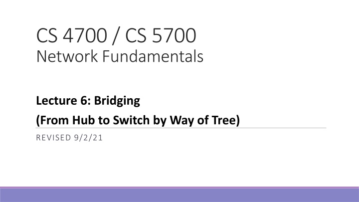 cs 4700 cs 5700 network fundamentals