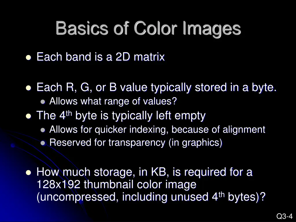 basics of color images 1