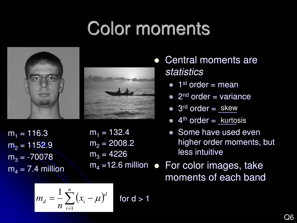 color moments