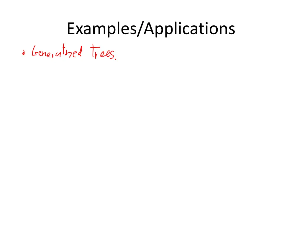 examples applications