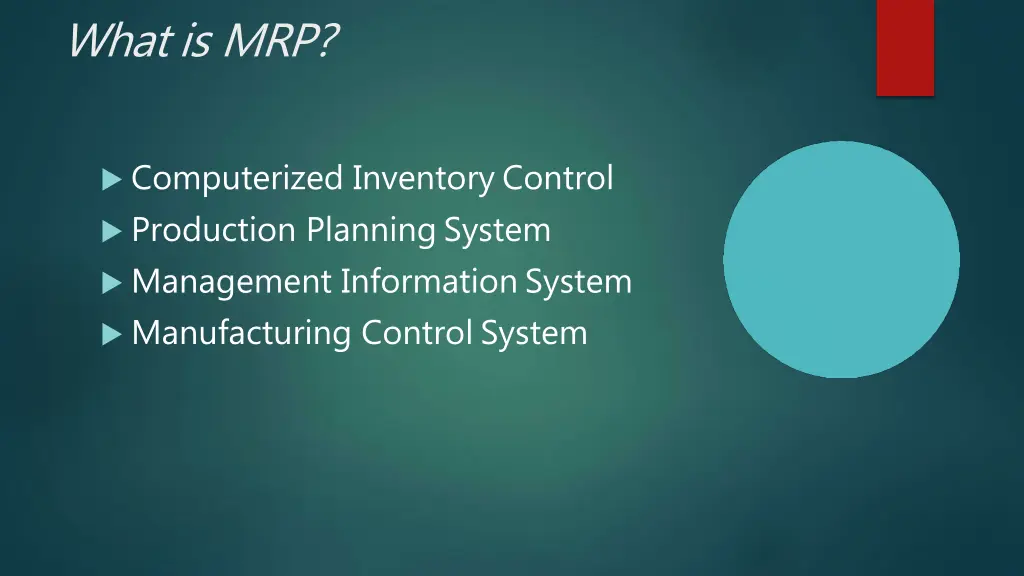 what is mrp