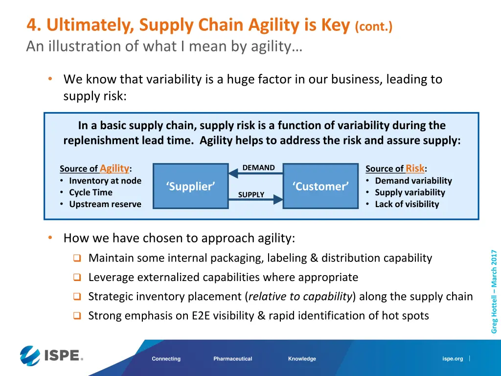 4 ultimately supply chain agility is key cont