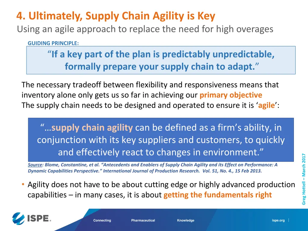 4 ultimately supply chain agility is key using