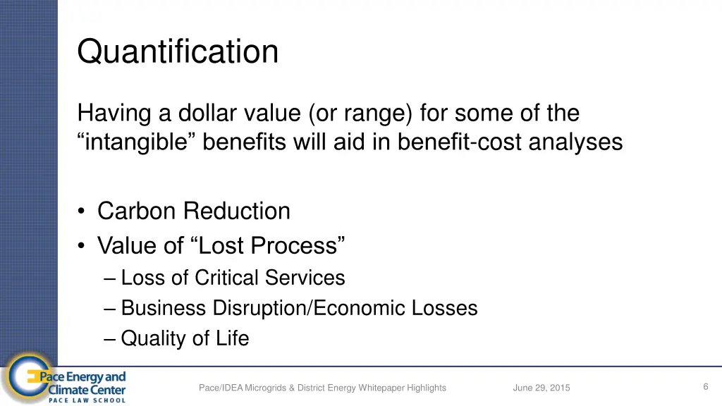 quantification