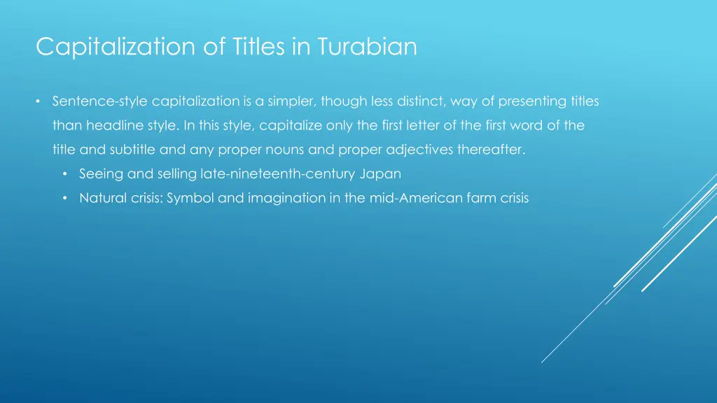capitalization of titles in turabian 4