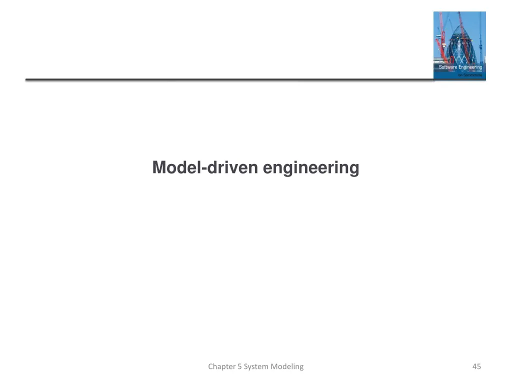 model driven engineering