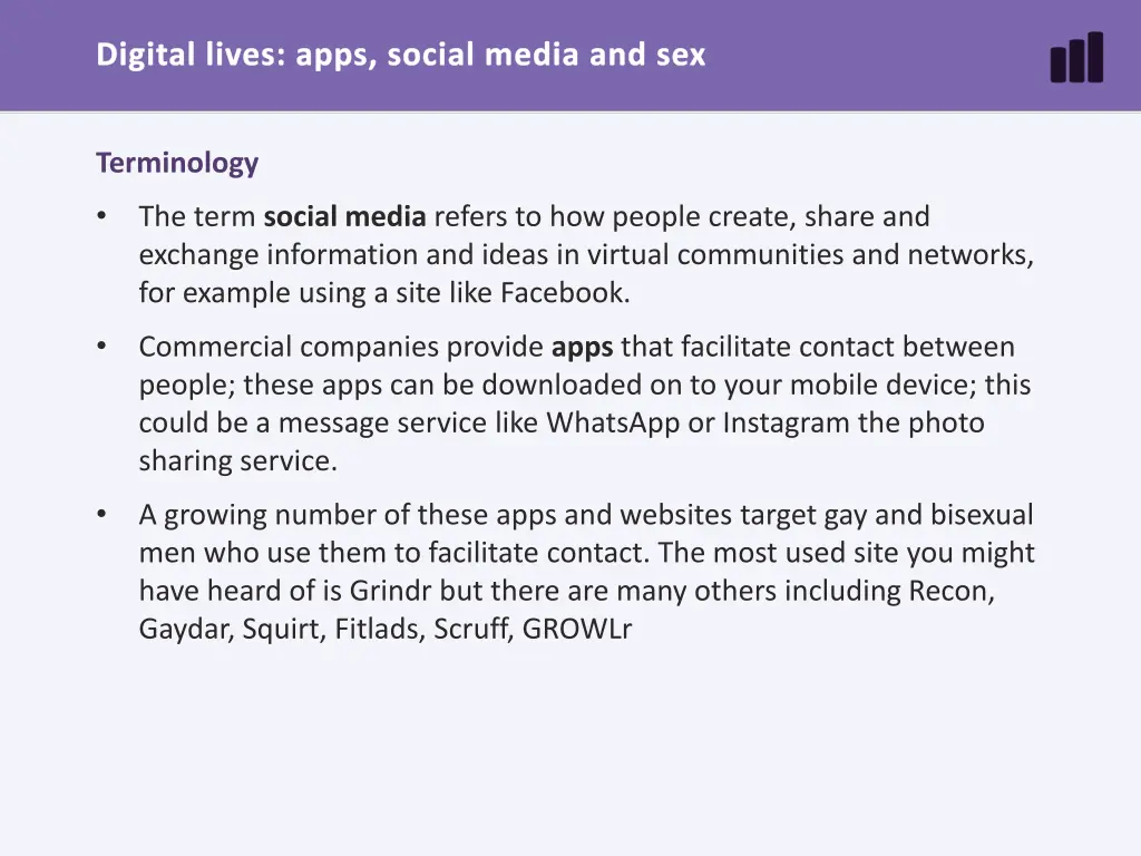 digital lives apps social media and sex 2