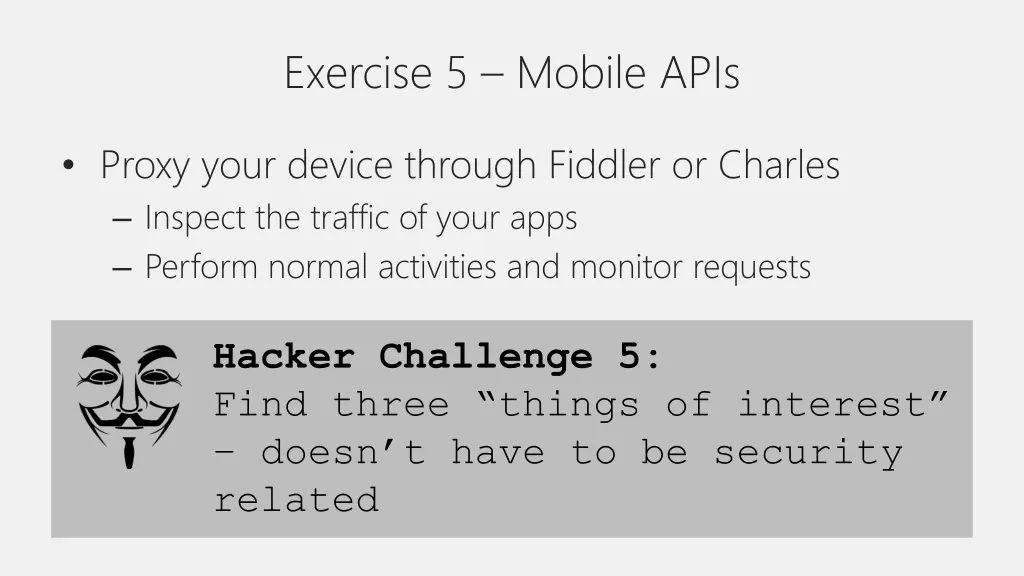 exercise 5 mobile apis