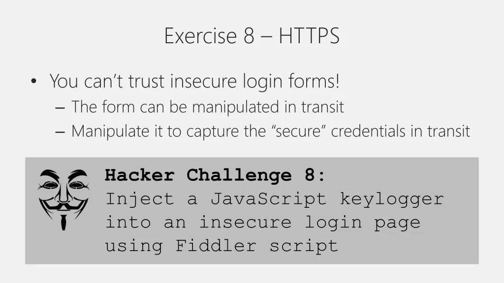 exercise 8 https