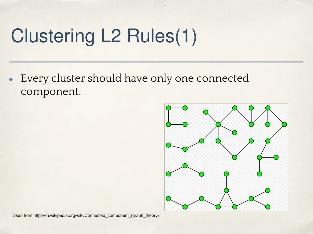 clustering l2 rules 1
