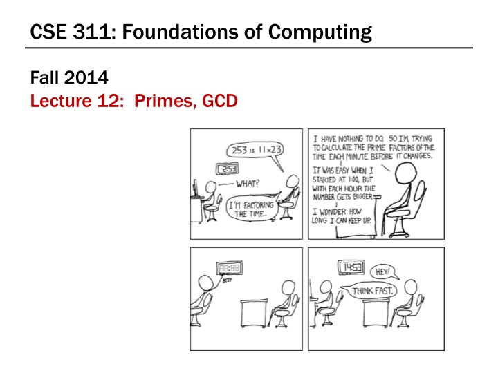 cse 311 foundations of computing