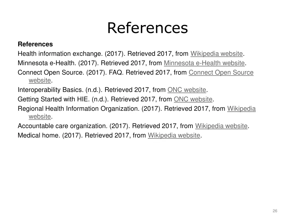 references