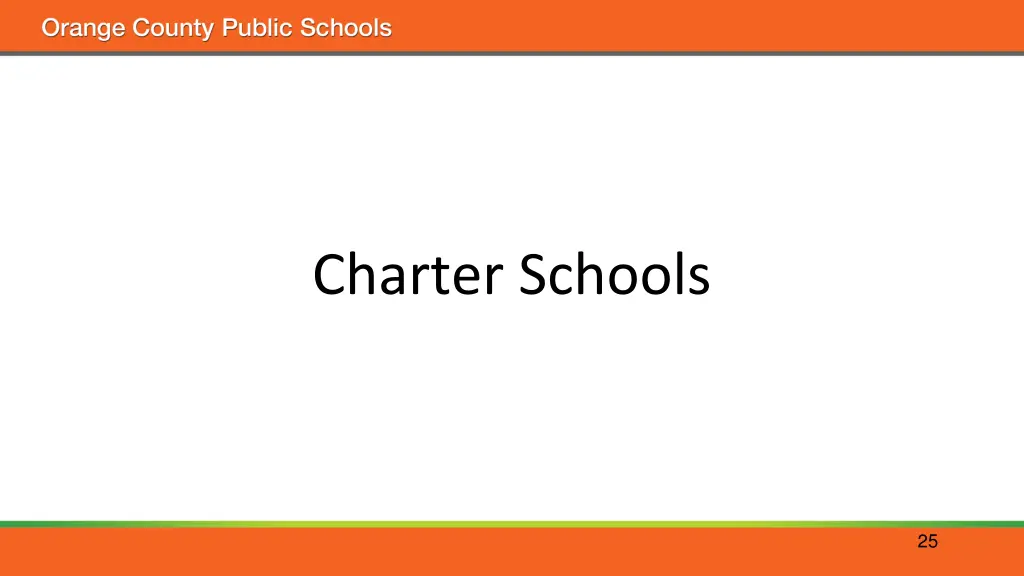 charter schools