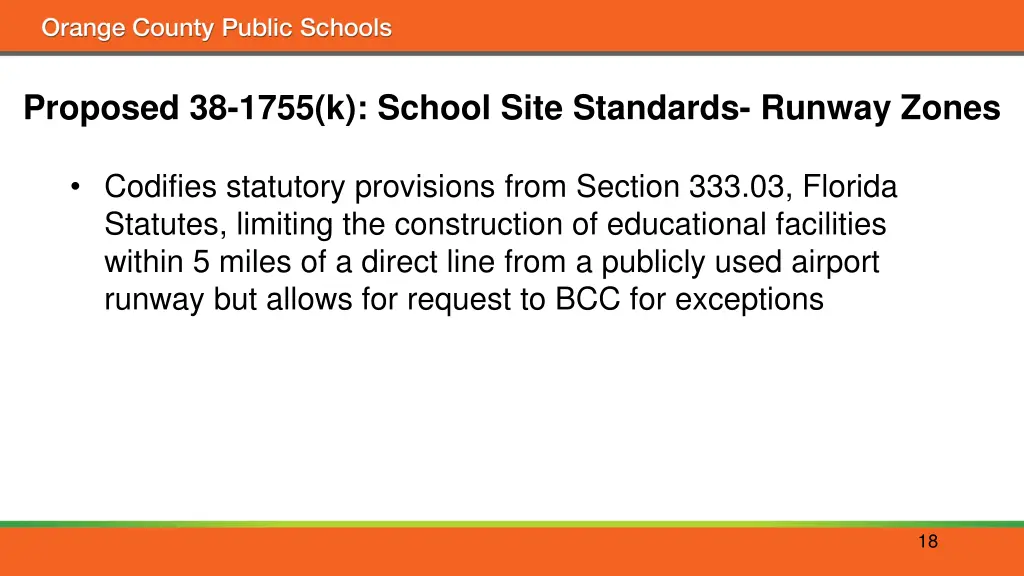 proposed 38 1755 k school site standards runway