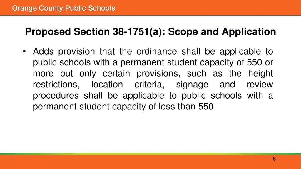 proposed section 38 1751 a scope and application