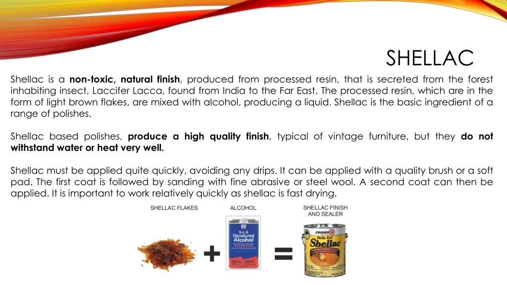 shellac