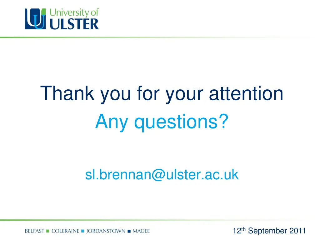 thank you for your attention any questions
