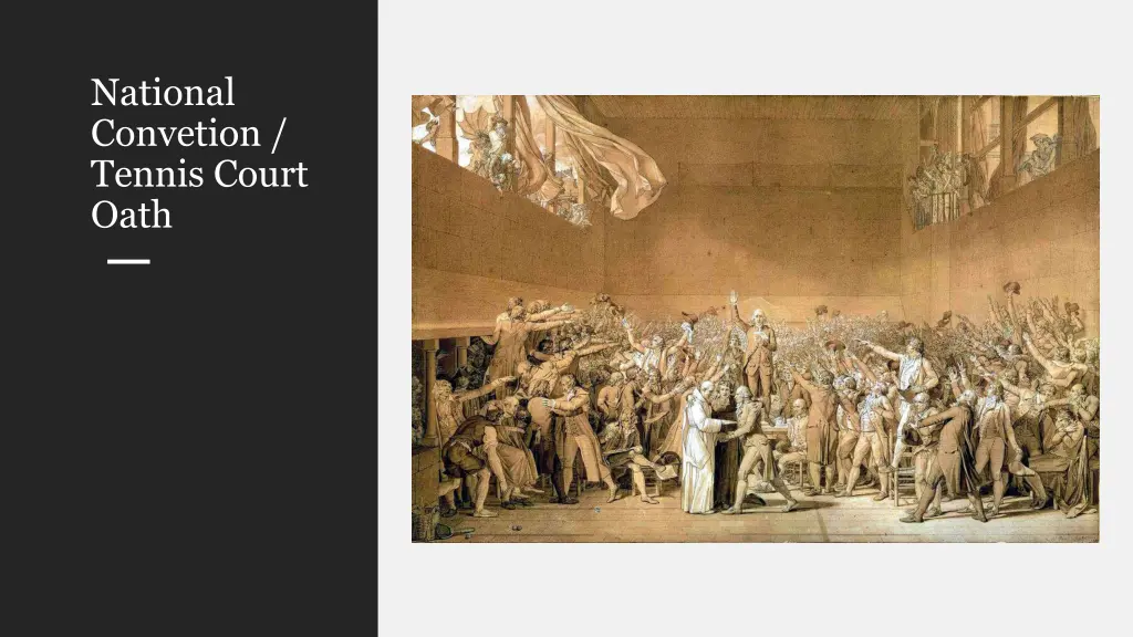 national convetion tennis court oath