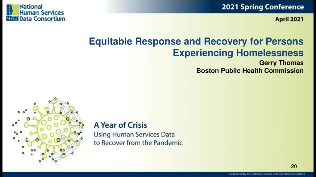 equitable response and recovery for persons