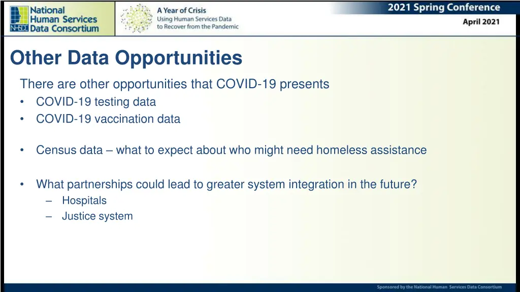 other data opportunities